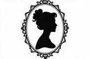 Classic Bride Groom Silhouette Pack, an Illustration by Designs_River (Thumbnail 5 of 8)