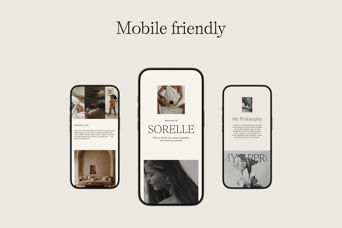 Squarespace Template Coach Website, a Squarespace Template by The Soft Voice (Photo 6 of 8)