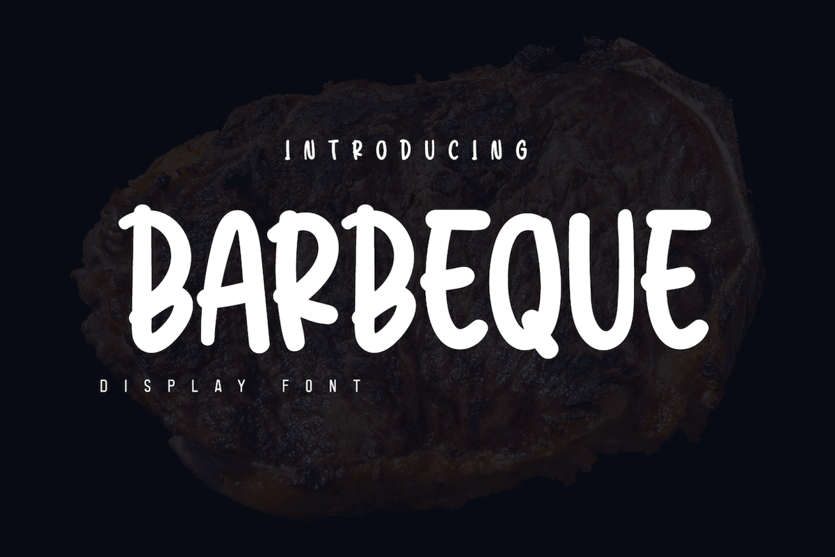 Barbeque, a Sans Serif Font by twinstd (Photo 1 of 10)