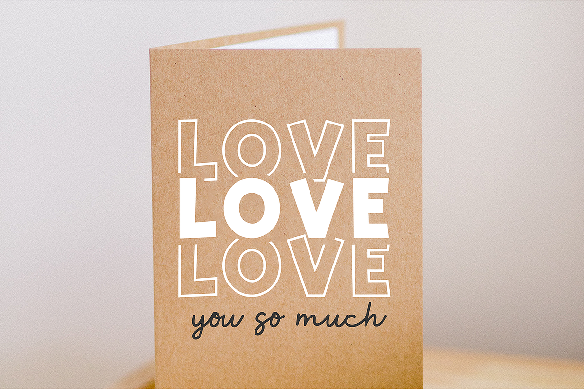 CHICK STACKED Trendy Block Font, a Font by Blush Font Co. (Photo 4 of 6)