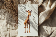 QUIRKY GIRAFFE CLIPART PACK, an Animal Illustration by Daring Digies (Thumbnail 7 of 8)