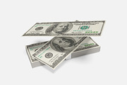 Cash Money Mockup, a Print Template by xavier_studio (Thumbnail 3 of 5)