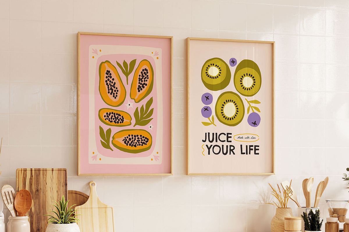 Healthy Food | Wall Art Collection, an Object Graphic by Leleka.Store (Photo 4 of 20)