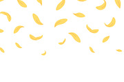 Yellow falling petals. Flower petal, a Background Graphic by LadadikArt (Thumbnail 3 of 3)