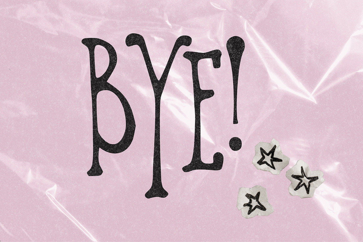 Open Sesame Retro Display Font, a Handwritten Font by The October Creative (Photo 8 of 8)