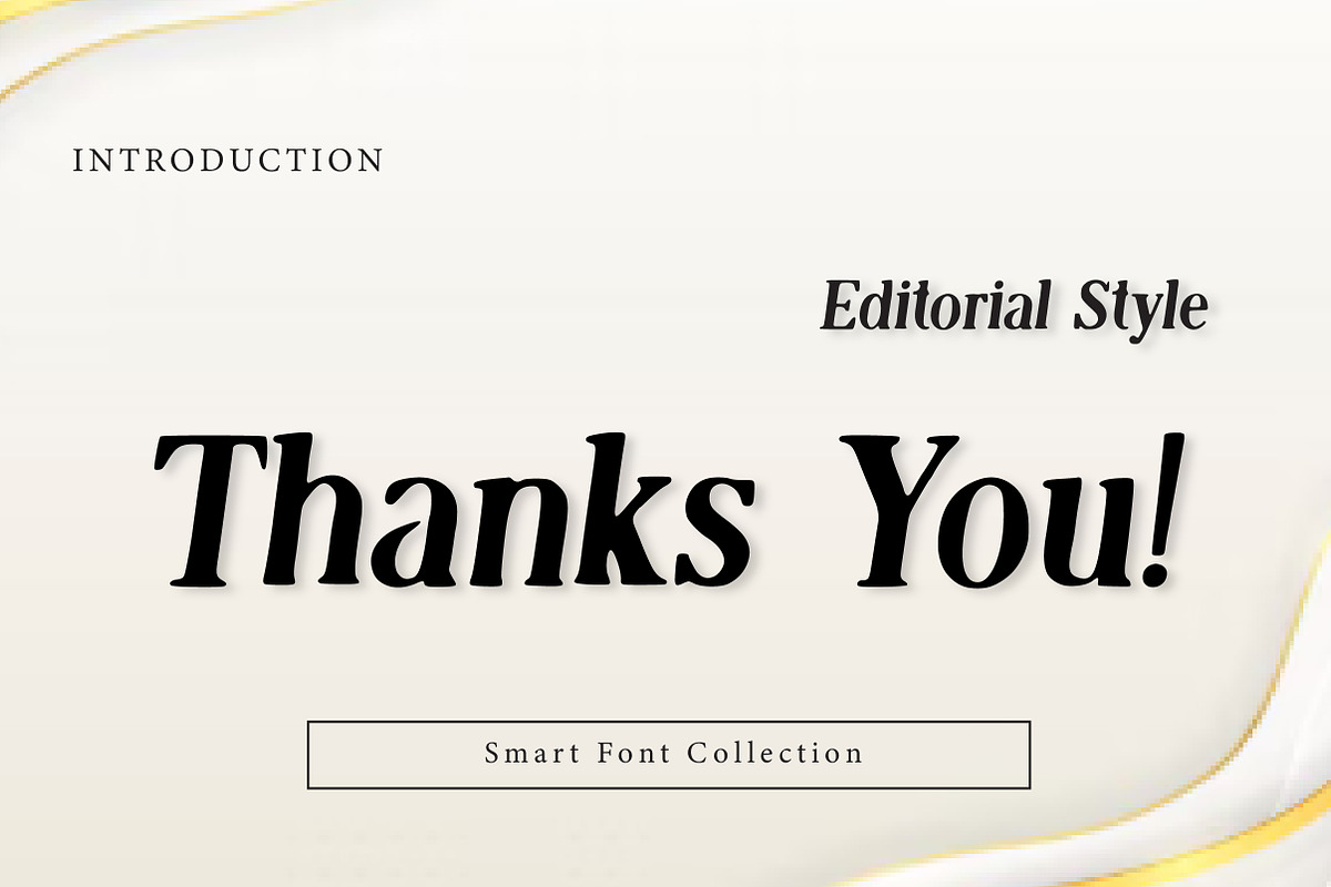 Editorial Style, a Sans Serif Font by Wow Magic (Photo 3 of 3)