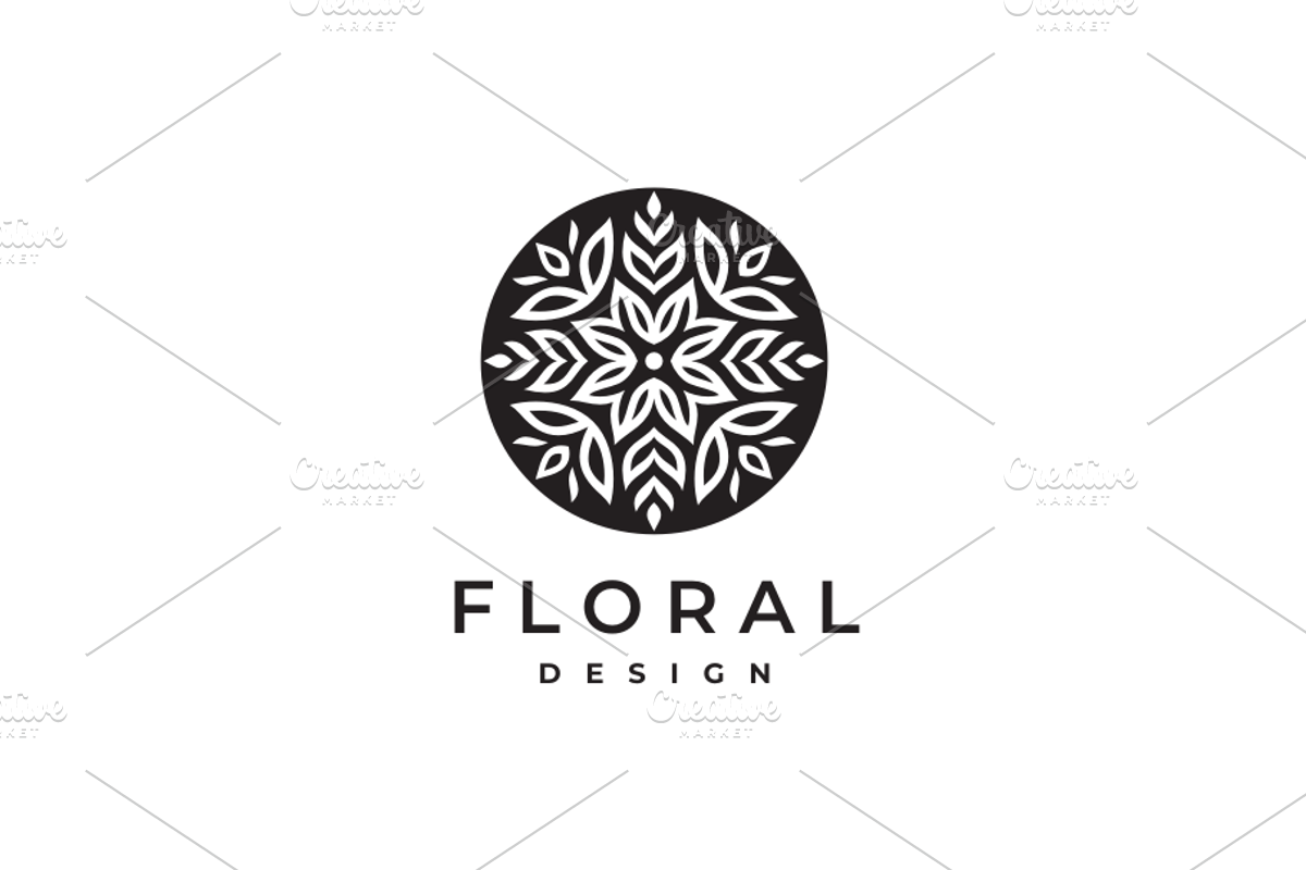 Floral Pattern Logo Design, a Branding & Logo Template by johnkent (Photo 3 of 3)