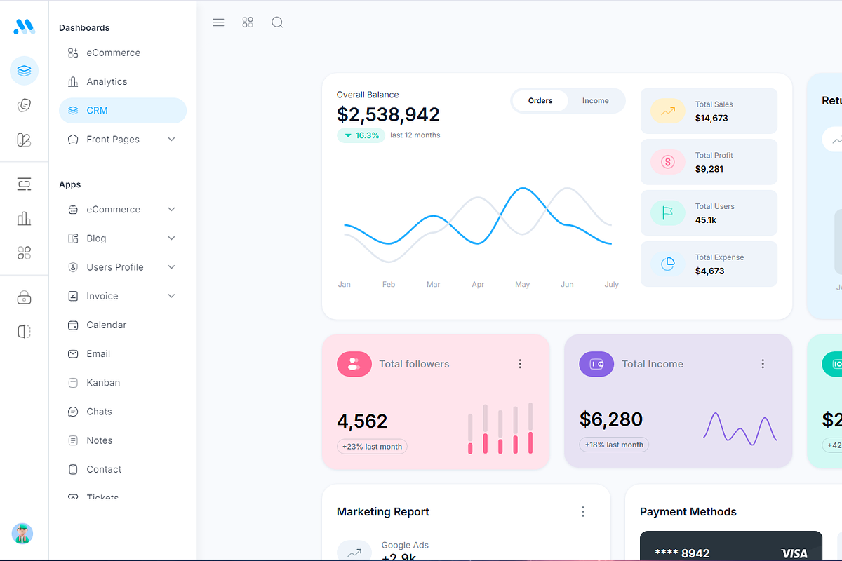 MaterialM Nuxt Js Admin Template, a Templates & Theme by WrapPixel (Photo 10 of 15)