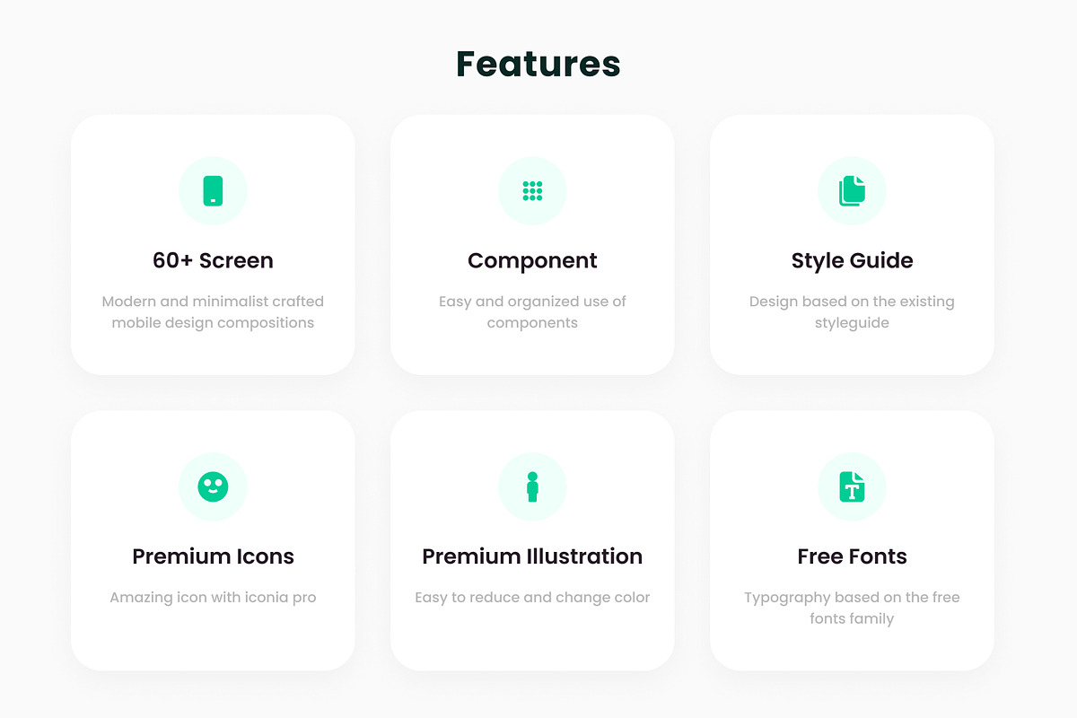 Estatio UI Kit, a Templates & Theme by Kawalan Studio (Photo 2 of 6)