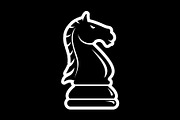 Horse Chess Logo, a Branding & Logo Template by Atlantis X Nurman Arbai (Thumbnail 3 of 3)