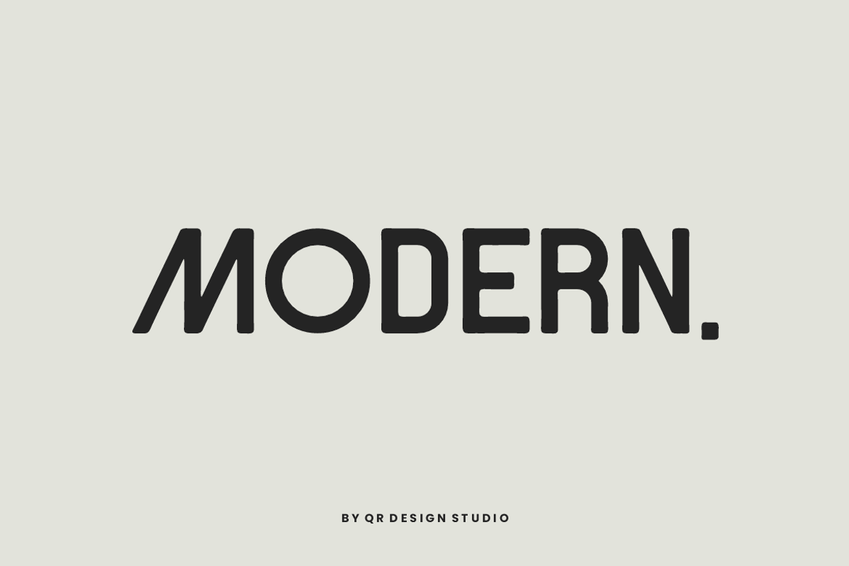 Moost - Futuristic & Logo Font, a Sans Serif Font by QR Design Studio (Photo 3 of 7)