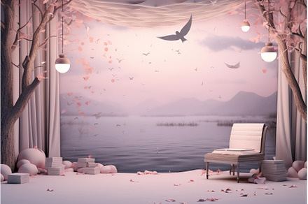 Alluring Poetry day mockup. Generate, a School & Education Photo by Ylivdesign