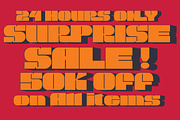 KREAK - BOLD DISPLAY FONT, a Symbol Font by tebaltipislab (Thumbnail 11 of 16)