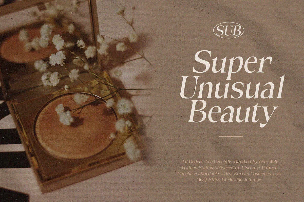 Marbley - Stylish Modern Serif, a Serif Font by Craft Supply Co. (Photo 9 of 11)