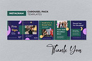 Green Fashion Instagram Carousel, a Social Media Template by UICreative (Thumbnail 4 of 4)