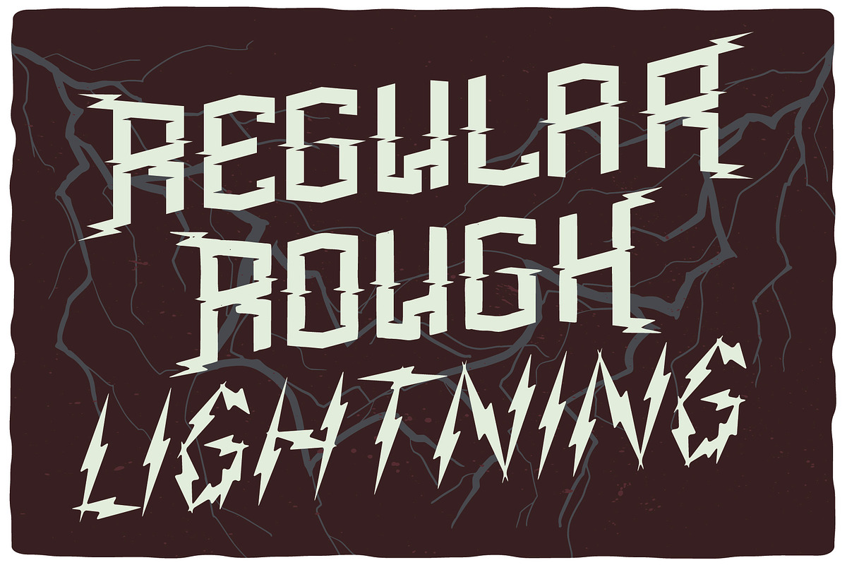 Shocker Font Duo, a Blackletter Font by VozzyStock