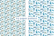 Watercolor Fish Set, an Illustration by RalucaGheorghe (Thumbnail 5 of 5)