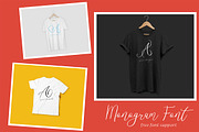 MONOGRAMS BUNDLE A to Z, a Script Font by AMINMARIO (Thumbnail 5 of 37)
