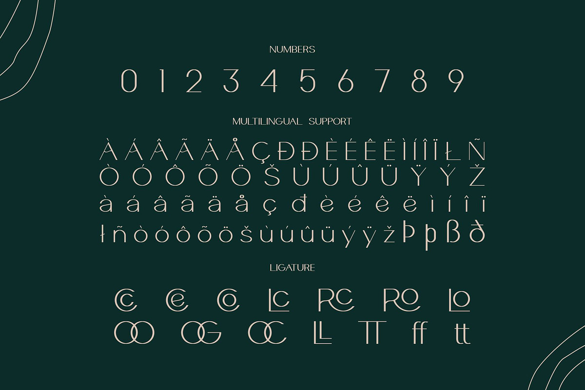 Croiscella Elegant Sans Serif, a Sans Serif Font by takoliko (Photo 7 of 14)