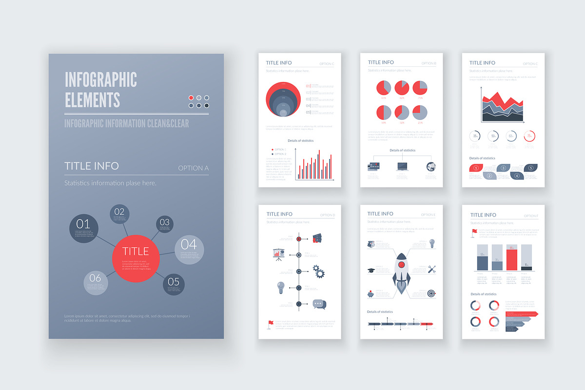 Infographic Presentation Templates, a Presentation Template by Chuhastock (Photo 4 of 13)