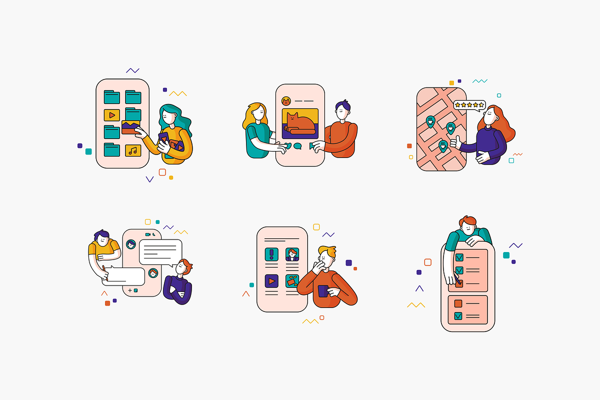 Clusck 2.0! Illustration Kit, a Templates & Theme by ls-illustrations (Photo 5 of 6)