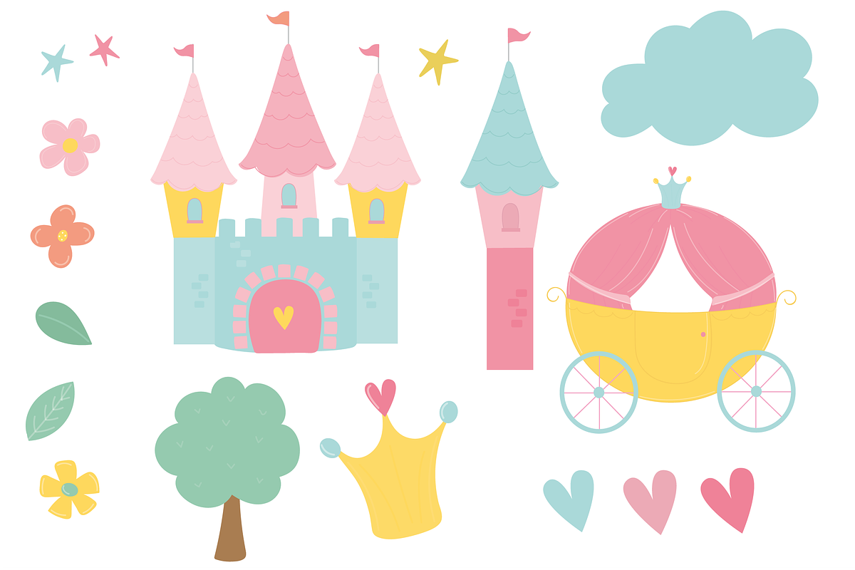 Princess & Unicorns, a Decorative Illustration by Poppymoondesign (Photo 3 of 3)