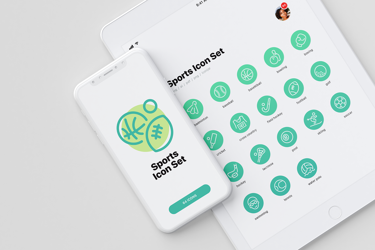 Sports Icons — Pixi Line, an Outline Icon by Scott Dunlap (Photo 8 of 9)