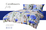 Seamless Pattern Cornflowers Fields, a Pattern Graphic by Yana Dobrik (Thumbnail 8 of 11)