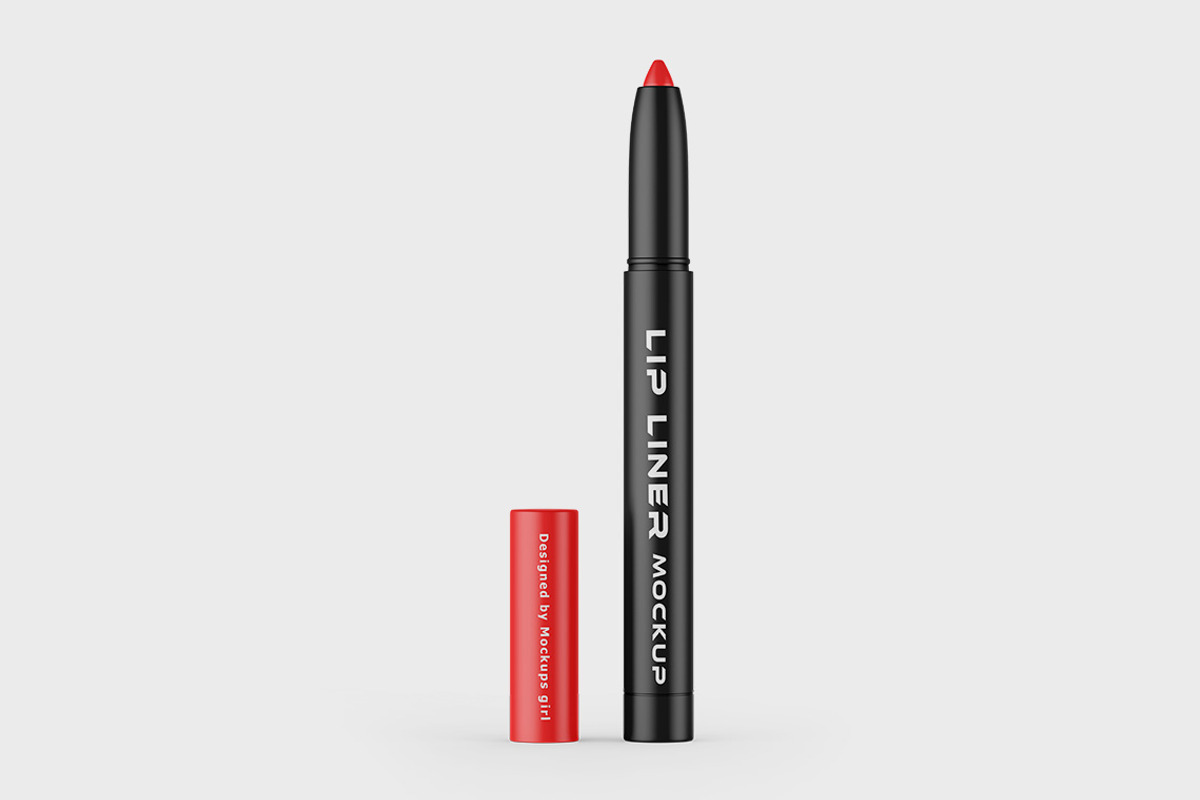 Lip Liner Mockup, a Pens & Pencil Mockup by Mockups Girl (Photo 2 of 2)