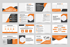 Business Presentation Slide, a Presentation Template by Tanuart