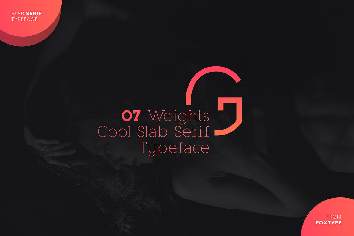 Enwicken Slab-Serif Typeface, a Slab Serif Font by Foxtype (Photo 2 of 10)