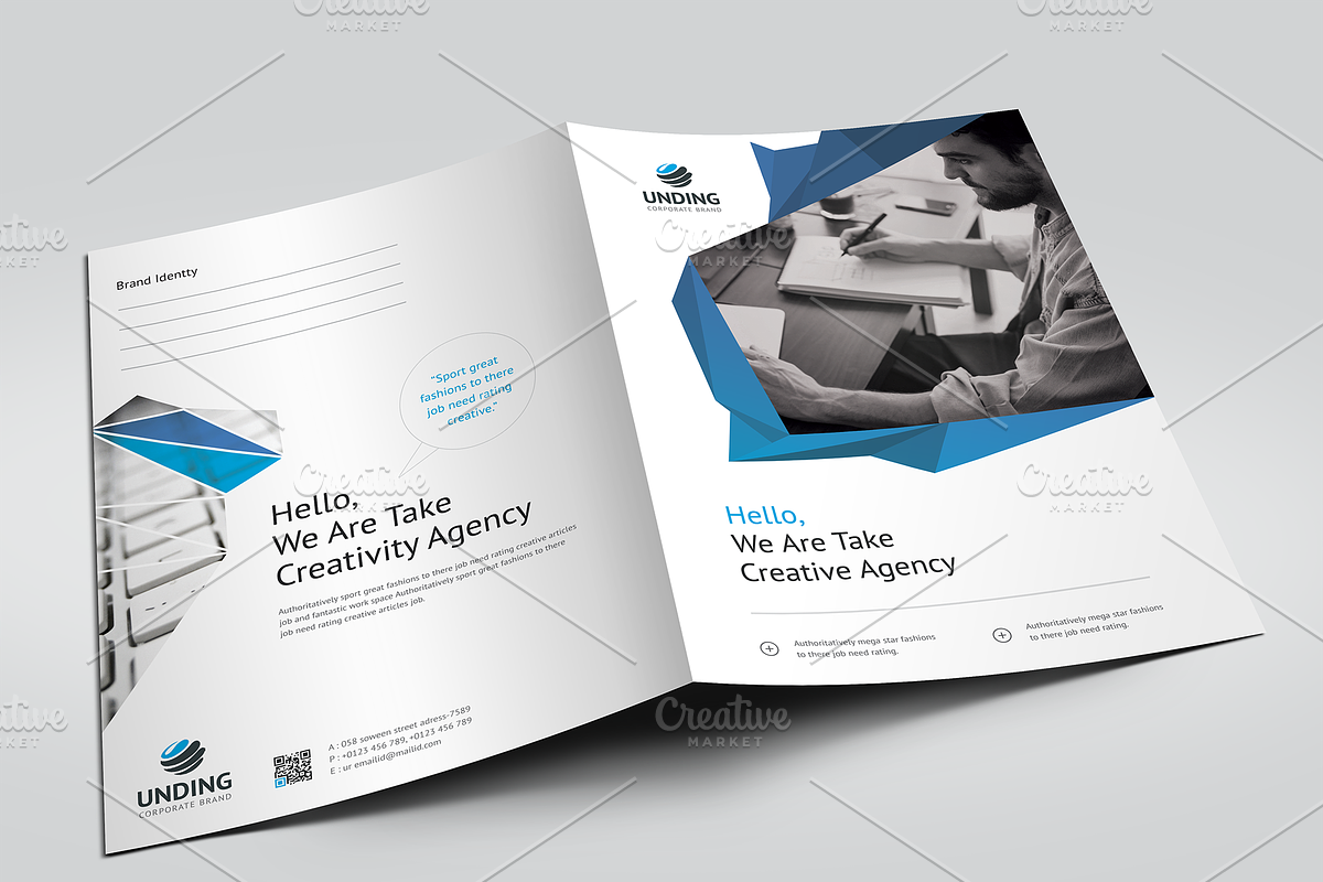 Presentation Folder, a Stationery Template by GenerousArt (Photo 1 of 5)