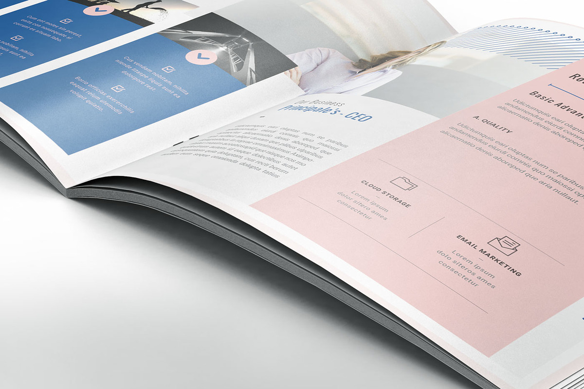 Square Annual Report, a Brochure Template by Elite_Standard (Photo 3 of 8)