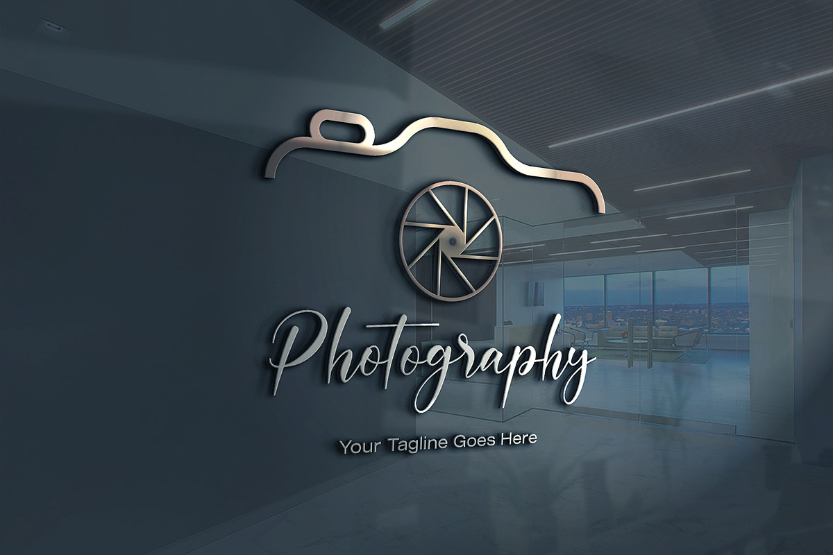 Modern Photograpy Logo Design, a Branding & Logo Template by YUDesignStore (Photo 3 of 8)