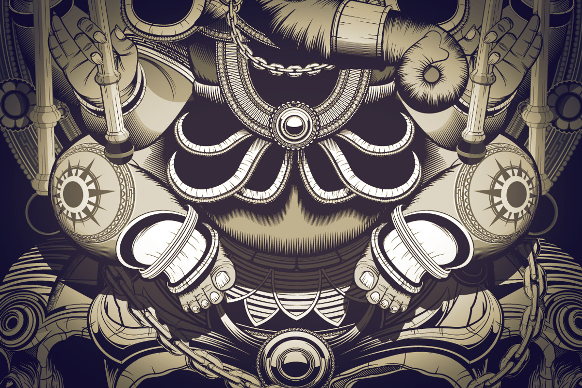 Stunning Ganesha Illustration, an Illustration by Imagine Design (Photo 4 of 5)