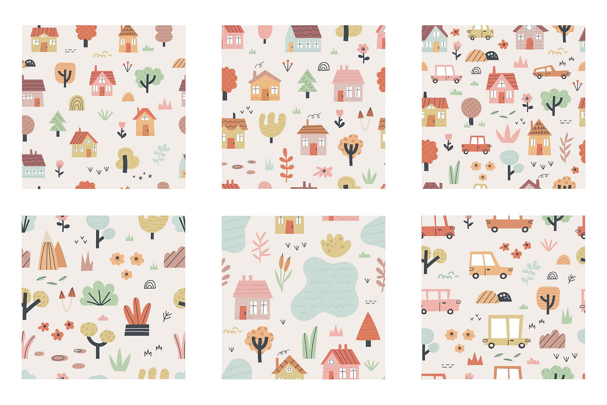 City map creator - 130+ elements, an Illustration by Moonberry_Studio (Photo 10 of 15)