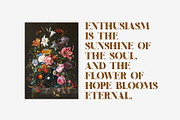 Gloria Elegant Serif Font, a Serif Font by Graphicxell (Thumbnail 9 of 10)