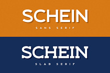 SCHEIN - Sans Serif & Slab Serif