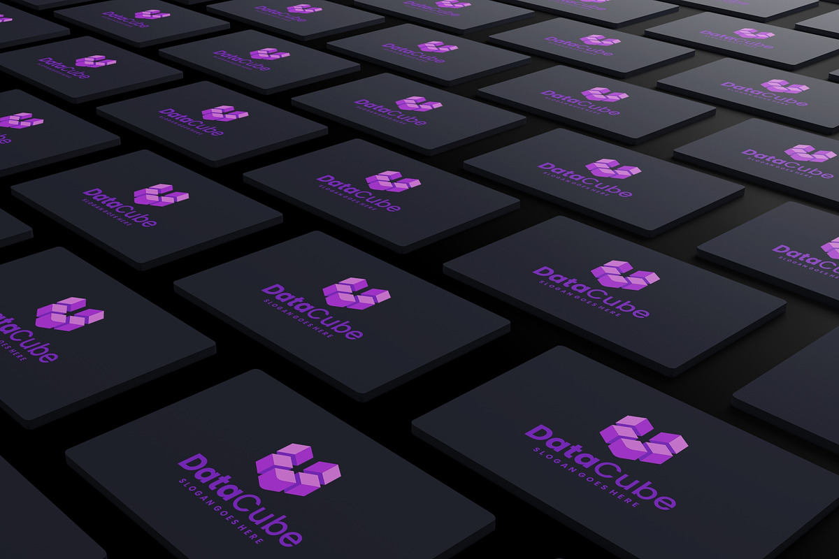 Flat Modern Cube Logo Design, a Branding & Logo Template by Artnivora.Std (Photo 4 of 4)