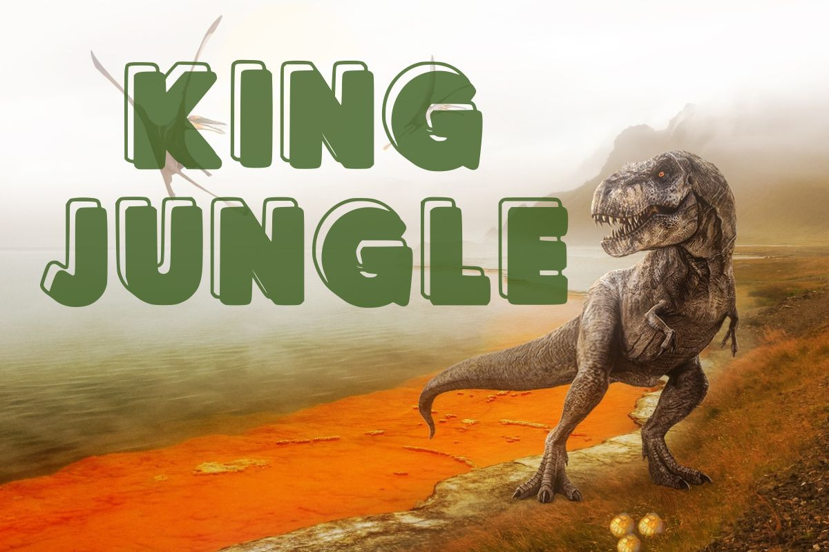 Dino Jungle - Playfull Font, a Sans Serif Font by Fourteen Letter (Photo 7 of 9)