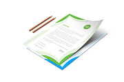Letter Head, a Stationery Template by ZAAS (Thumbnail 2 of 6)