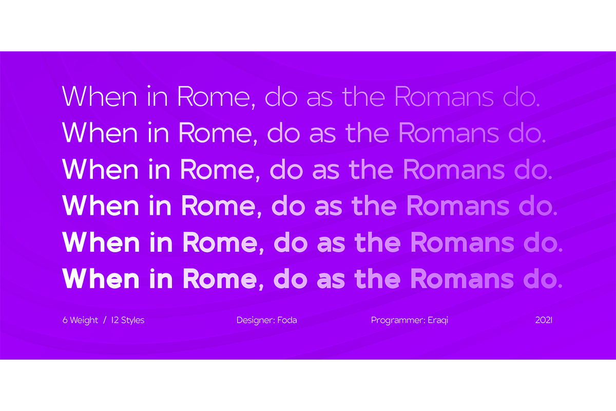 Foda Egypt Font, a Font by Foda Foundry (Photo 5 of 6)