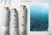 Undersea world Watercolor, an Animal Illustration by Marina Ermakova (Thumbnail 11 of 12)