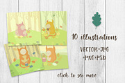 Monsters and cookies, an Animal Illustration by Marina Demidova (Thumbnail 4 of 8)