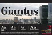 Giantus - Serif font family, a Serif Font by Artistic & Unique (Thumbnail 6 of 13)
