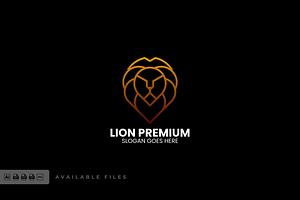 Lion Gradient Colorful Logo, a Branding & Logo Template by ivan_artnivora