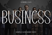 Business, a Script Font by InermediaSTUDIO (Thumbnail 1 of 8)