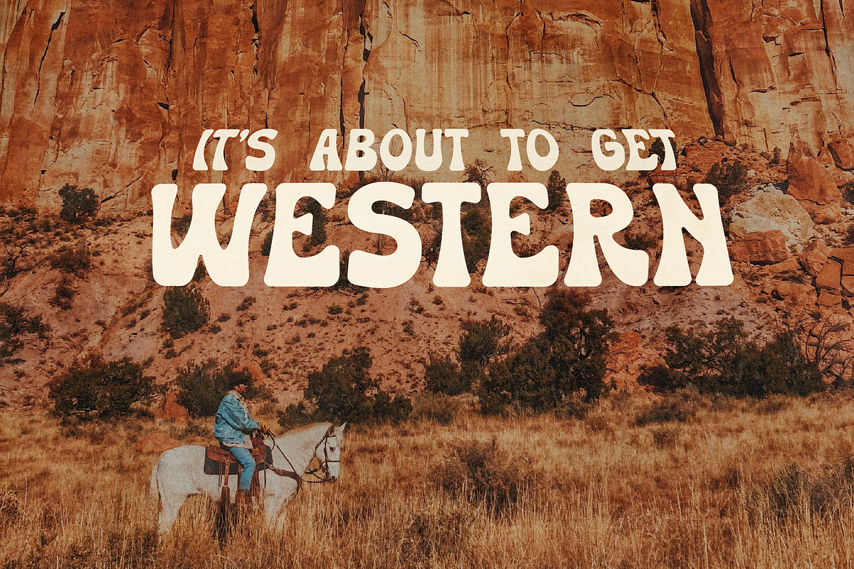 Huston Western Display Font, a Sans Serif Font by Storytype Studio (Photo 7 of 15)