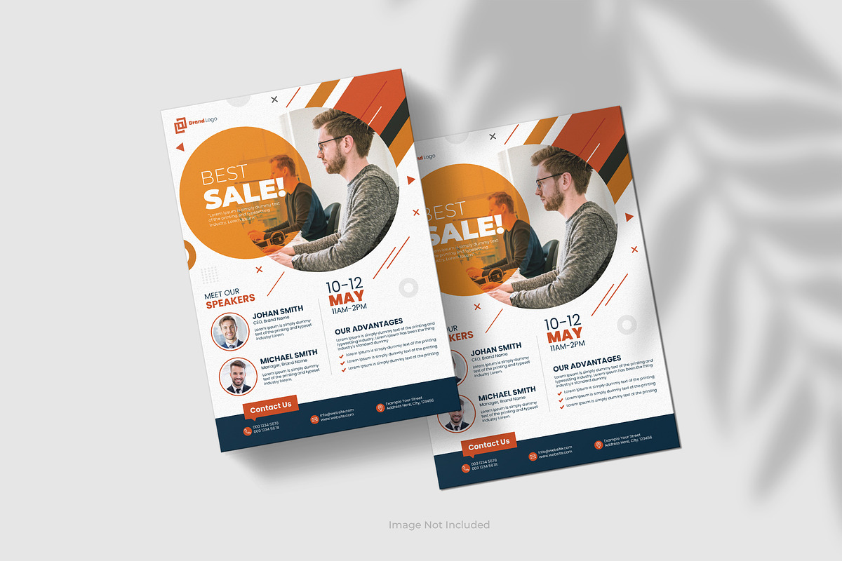 Best Sale Flyer Template, a Flyer Template by mSpartan (Photo 2 of 2)
