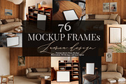 Japandi Frame Mockup 4 in 1 Bundle, a Household Mockup by LAMIA DESIGN (Thumbnail 1 of 19)